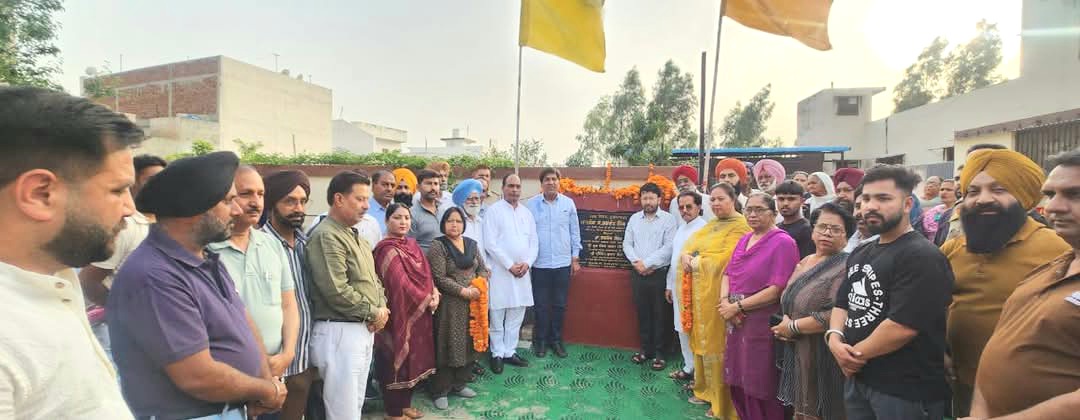 Cabinet Minister Dr. Ravjot and MLA Jimpa inaugurated the construction work of streets in Ward No. 21